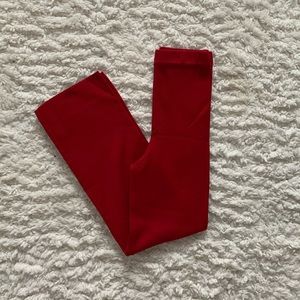 Pitaya Red High-Waisted Boot Cut Pants Size Small